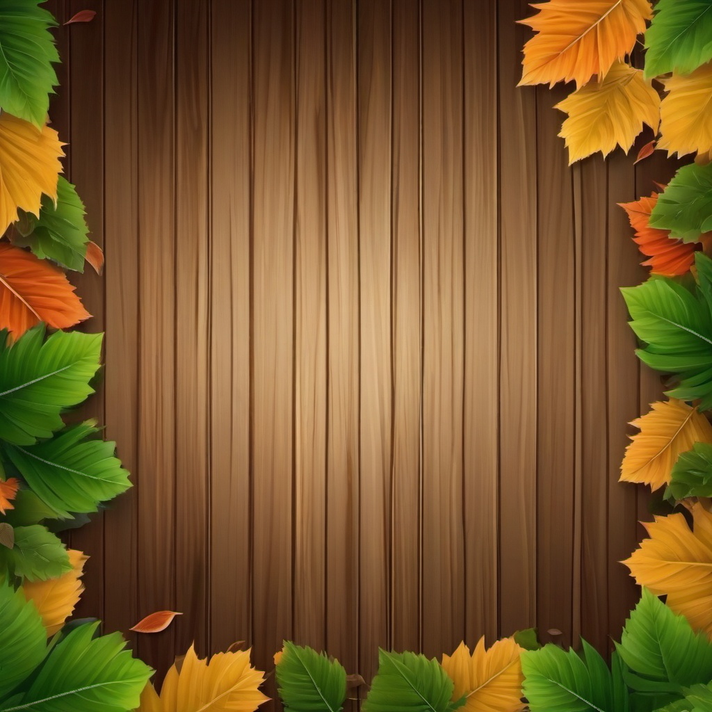 Wood Background Wallpaper - wood and leaves background  