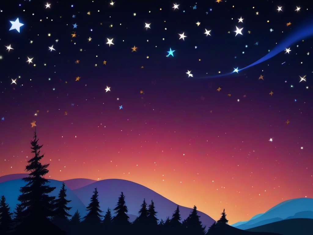 Starry Phone Background  