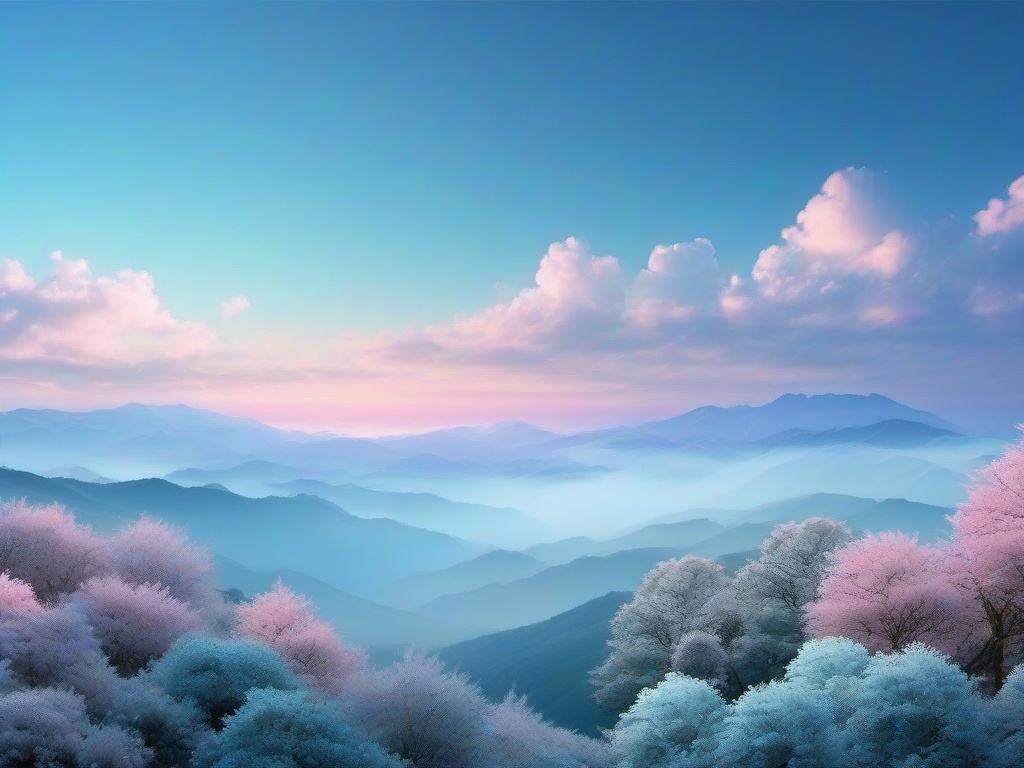 Pastel Blue Sky Wallpaper  ,desktop background wallpaper