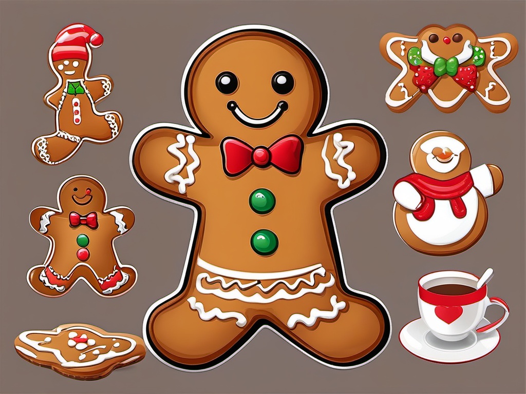 Gingerbread Man  clipart