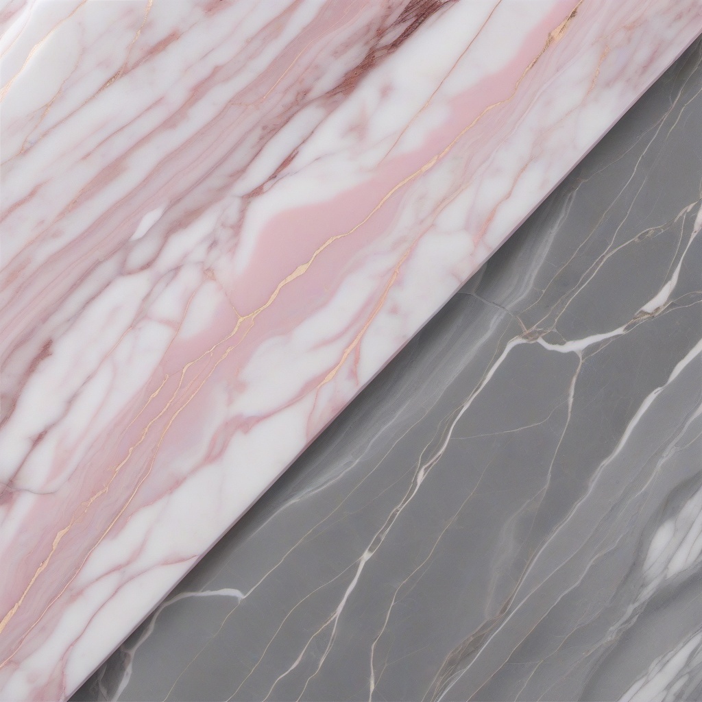 Marble with a soft pink undertone and elegant gray veining top view, product photoshoot realistic background, hyper detail, high resolution