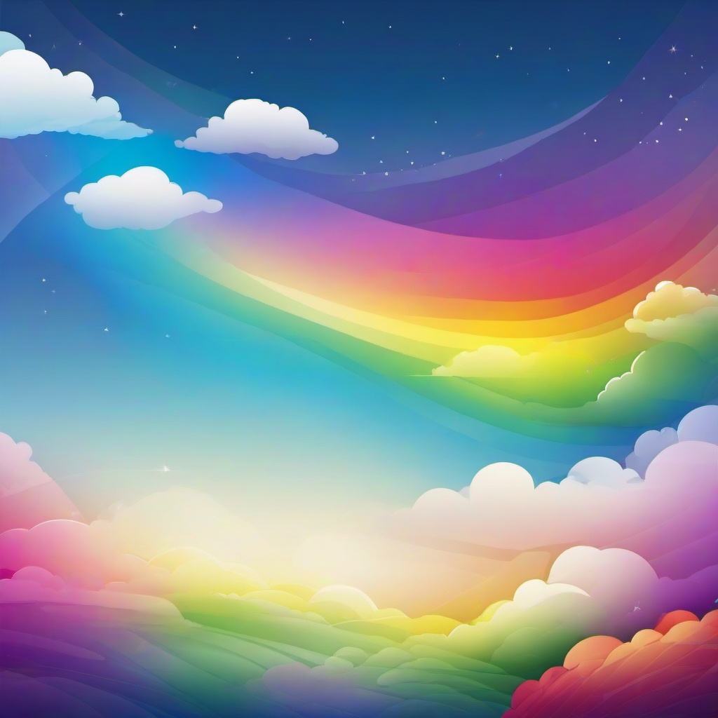 Rainbow Background Wallpaper - sky background with rainbow  