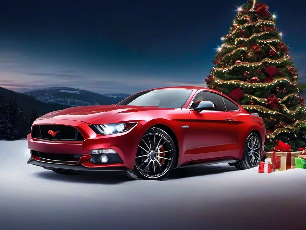 Car Christmas Wallpaper  