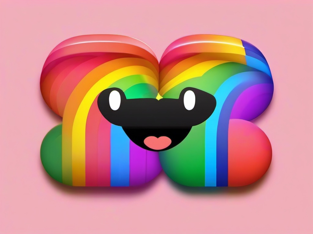 Rainbow Emoji Wallpaper  