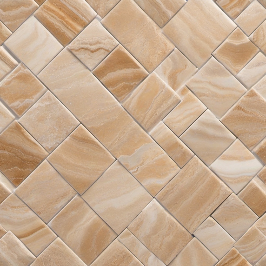 Travertine diamond tile backdrop top view, product photoshoot realistic background, hyper detail, high resolution