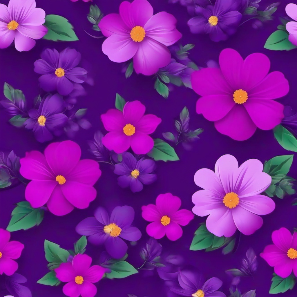 Purple Background Wallpaper - flowers on purple background  