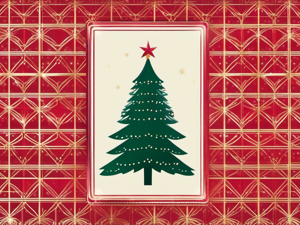 Vertical Christmas Background  