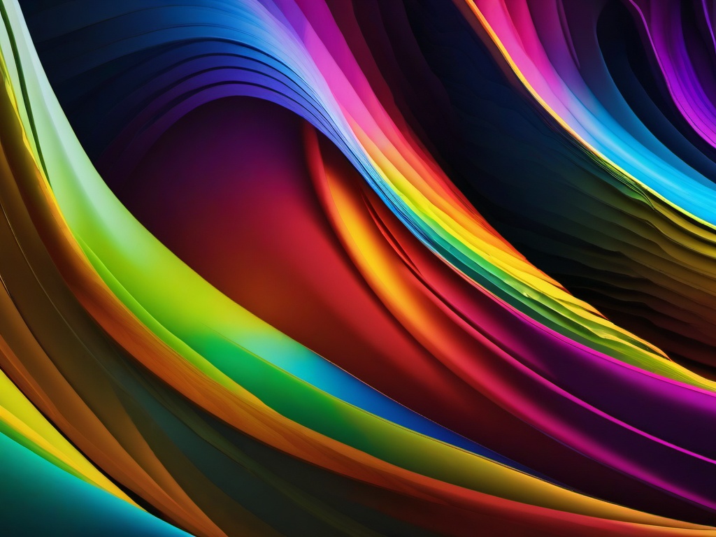 Rainbow Fade Wallpaper  