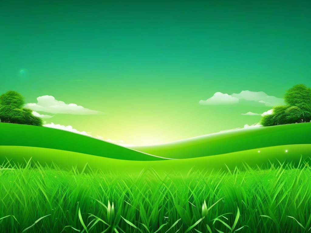 Green Grass And Sky Background  ,desktop background wallpaper