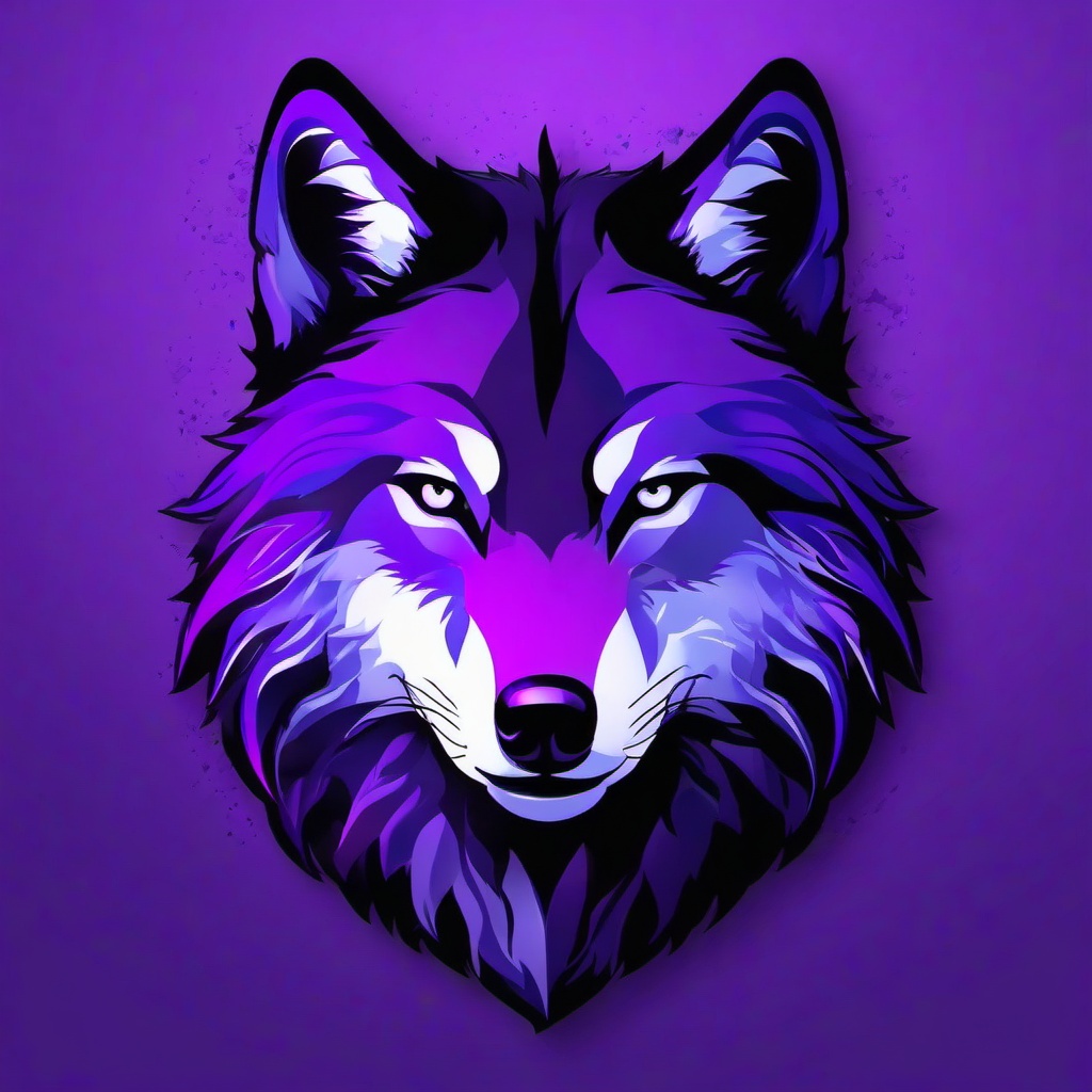 Purple Background Wallpaper - purple wolf wallpaper  