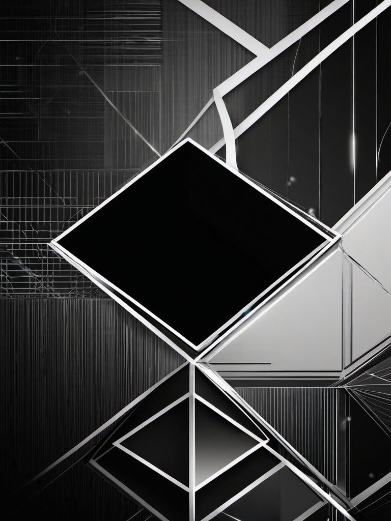 Geometric Dark Wallpaper  ,mobile iphone background wallpaper