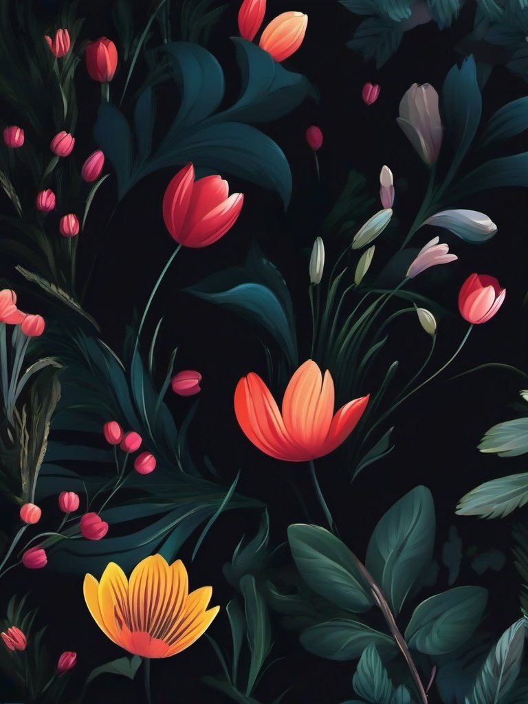 Dark Spring Wallpaper  ,mobile iphone background wallpaper