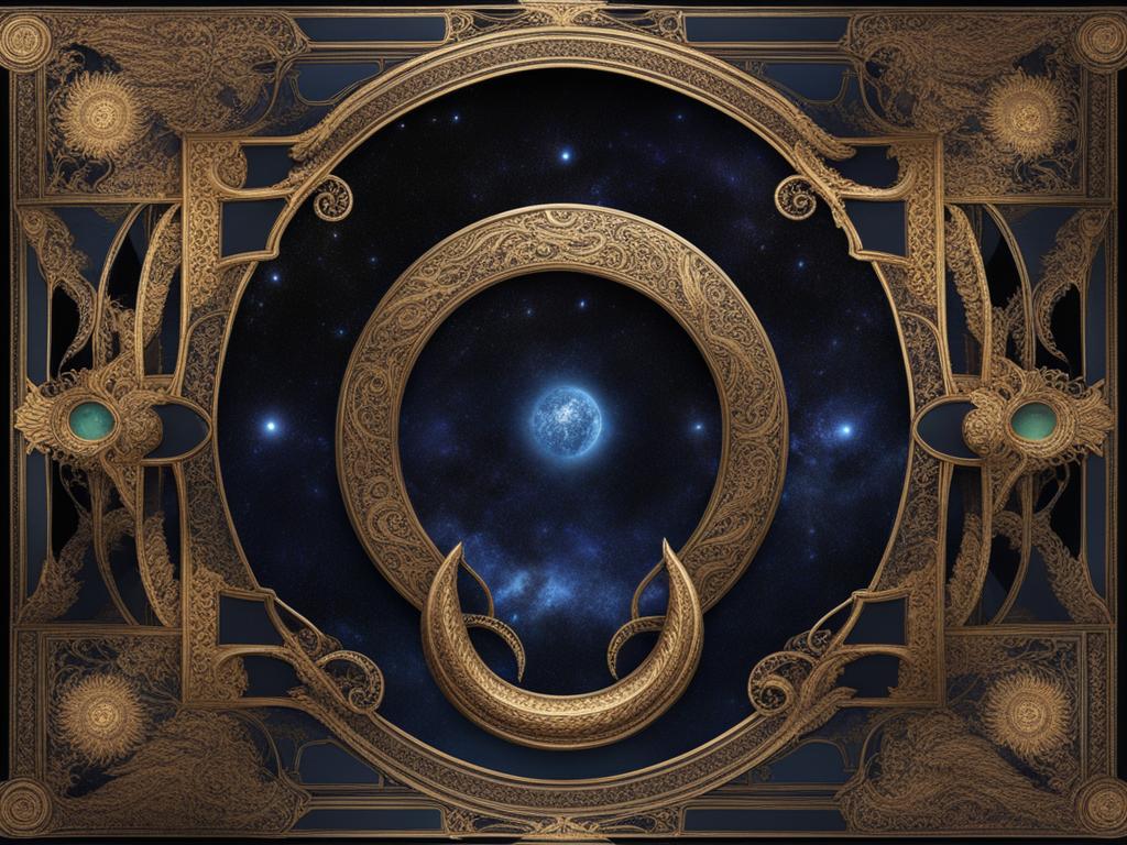 invisible serpents of the aether, guardians of forgotten treasures hidden within the cosmic tapestry. 