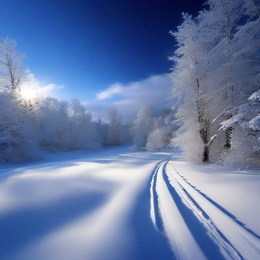 Snow Background Wallpaper - winter scene background wallpaper  