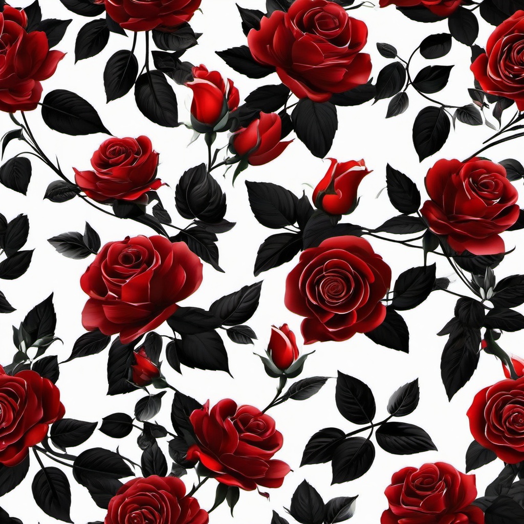 Flower Background Wallpaper - black and red rose wallpaper  