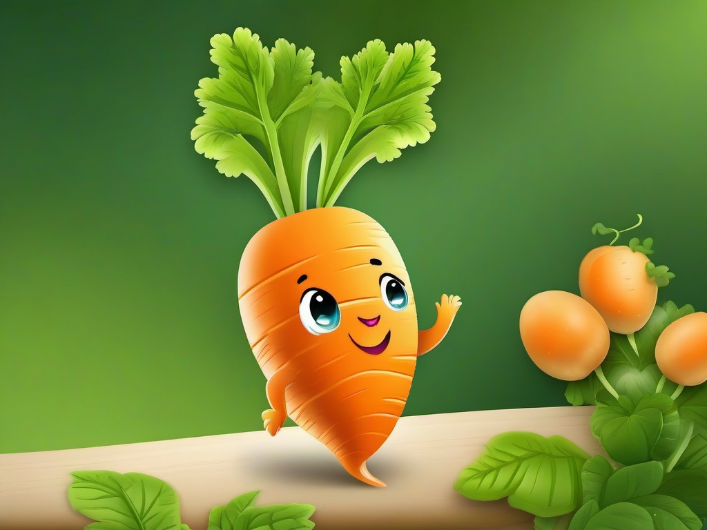 cute carrot wallpaper  ,desktop background wallpaper