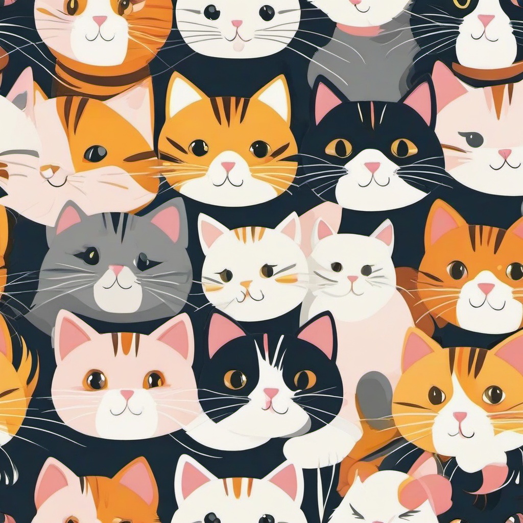 Cat Background Wallpaper - wallpaper kitty cute  