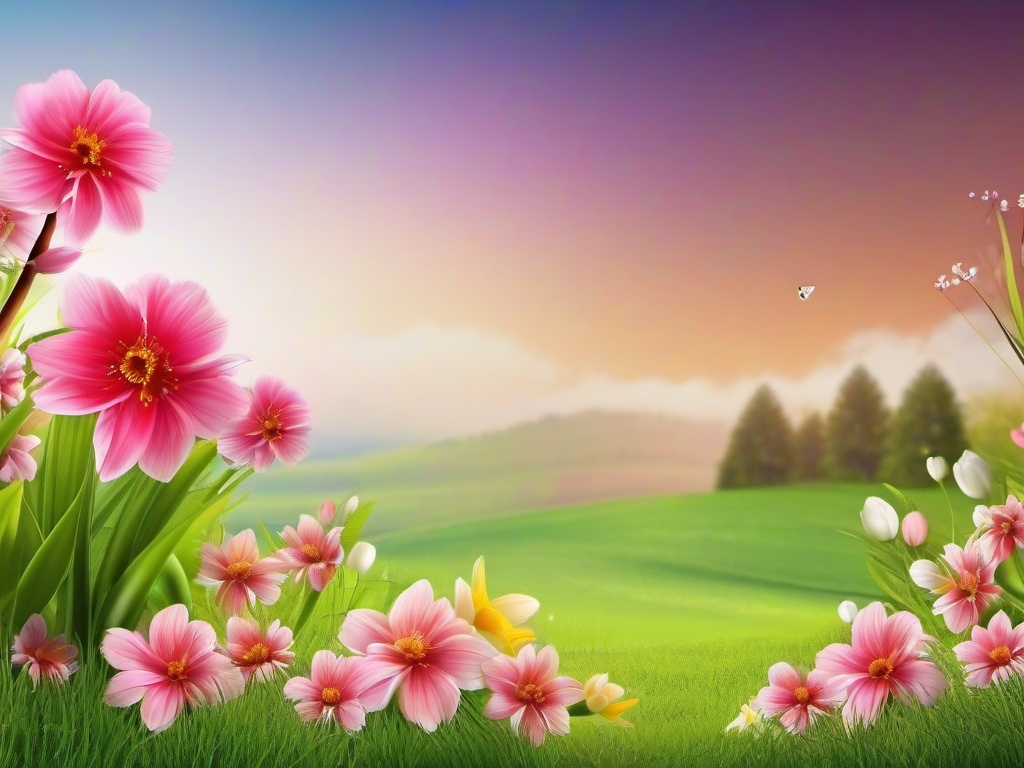 nice spring background  ,background wallpaper