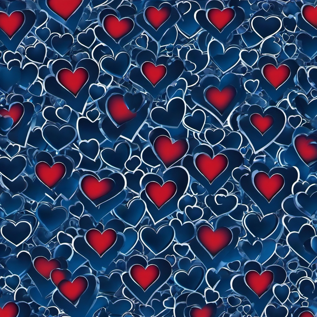 Heart Background Wallpaper - blue background with heart  