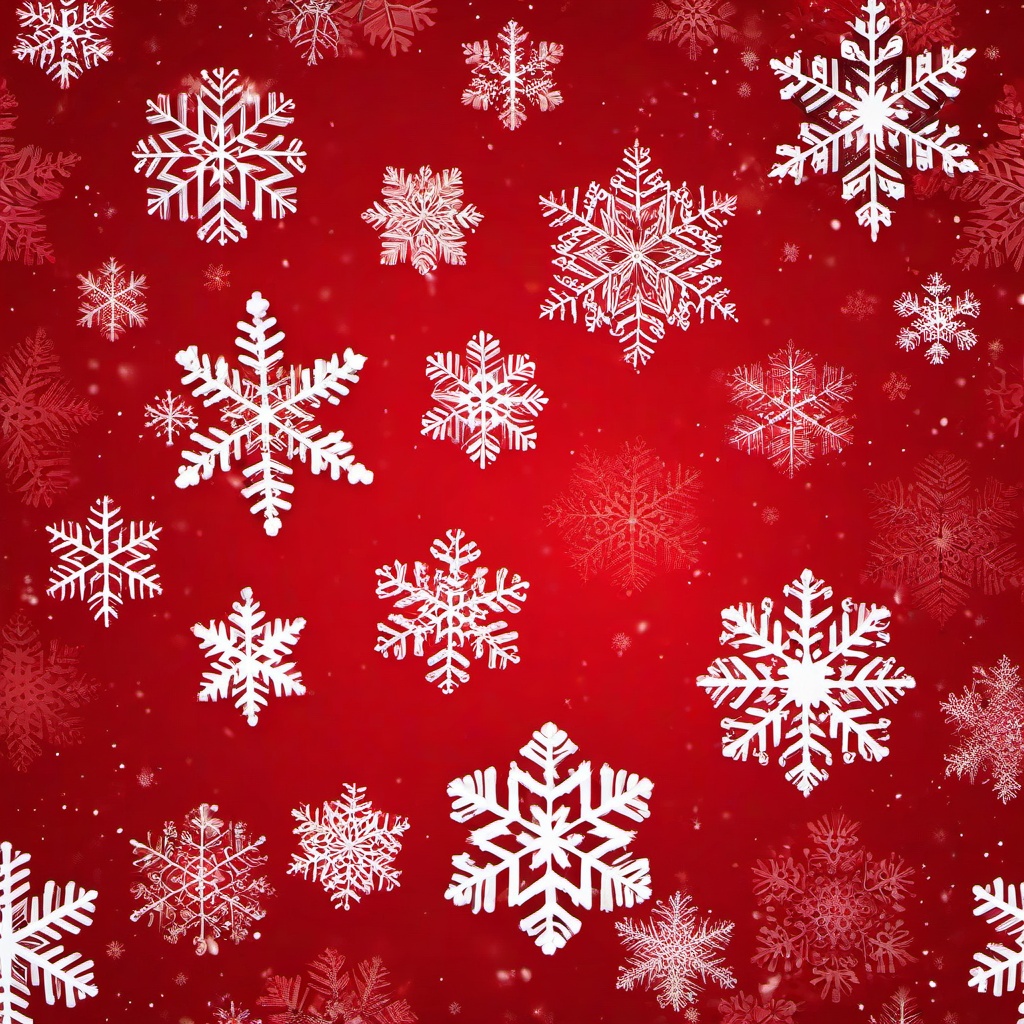 Snow Background Wallpaper - red snow background  