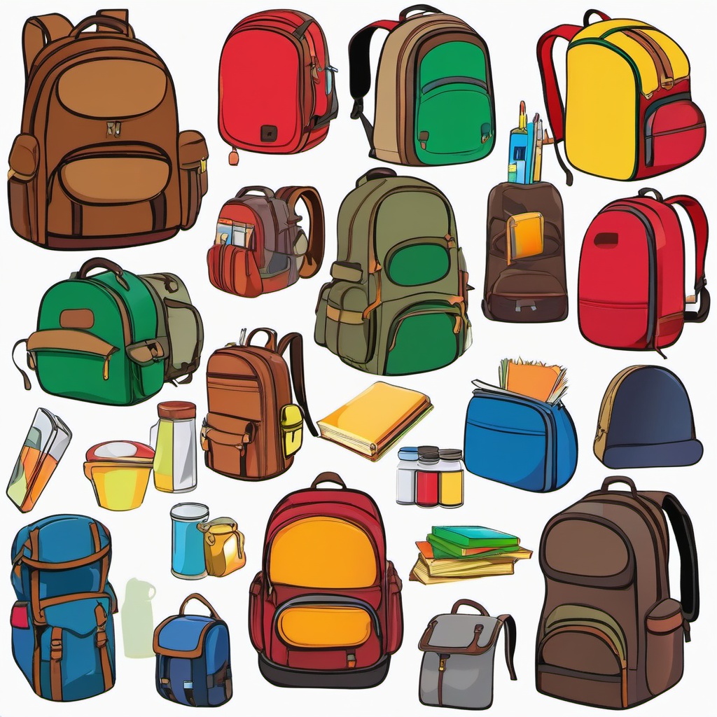 Backpack  clipart