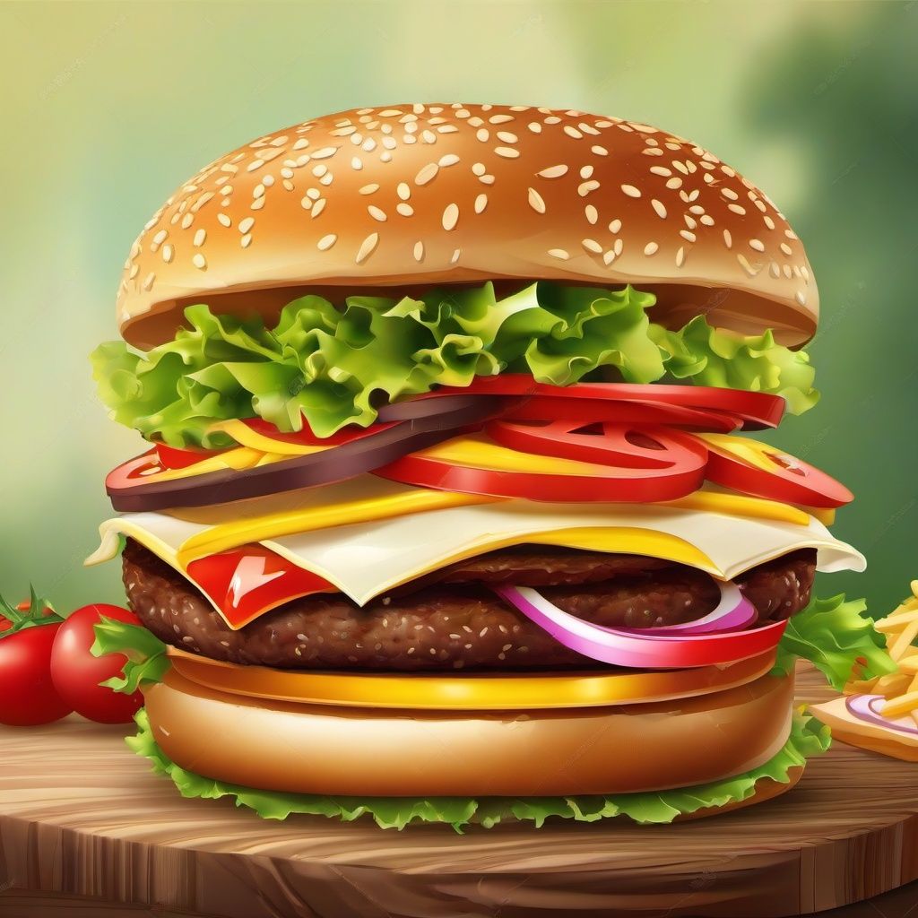 Hamburger  clipart