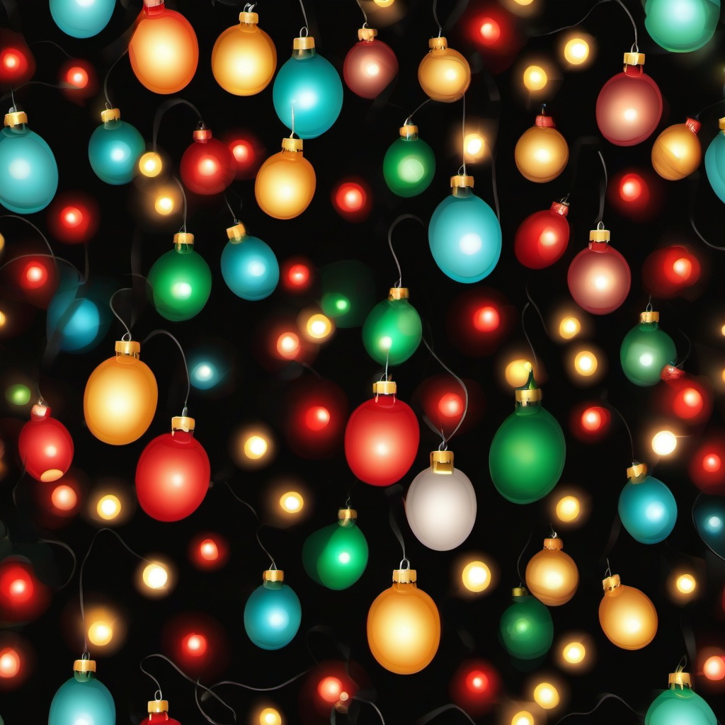 Christmas Background Wallpaper - cartoon christmas lights transparent background  