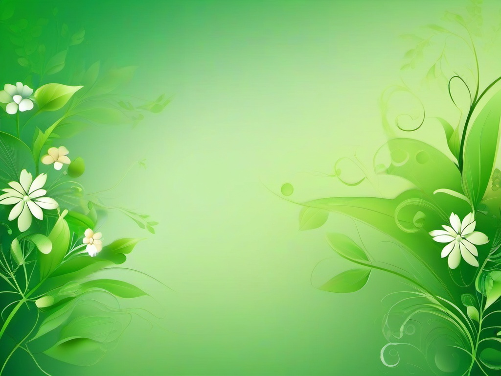 Flower Green Background - Fresh green background with subtle floral patterns.  background wallpaper