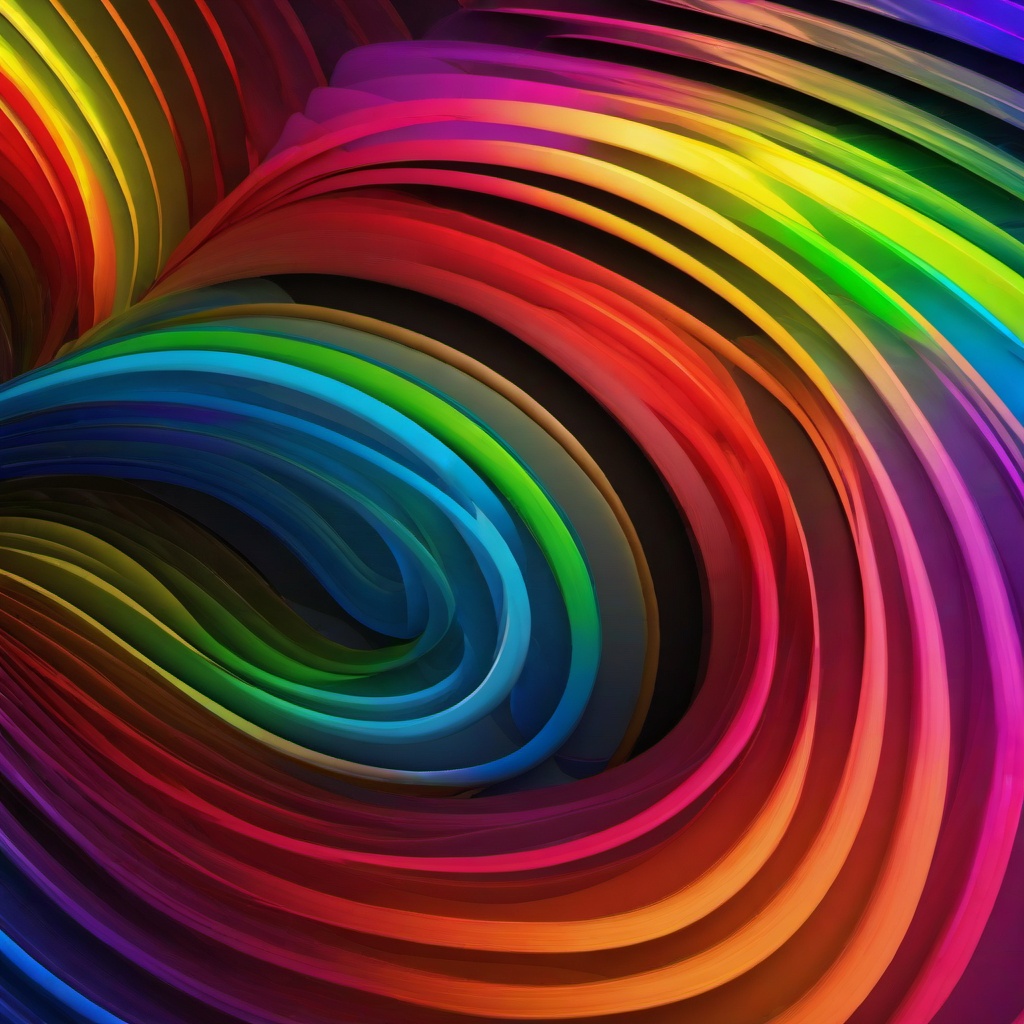 Rainbow Background Wallpaper - rainbow spiral background  