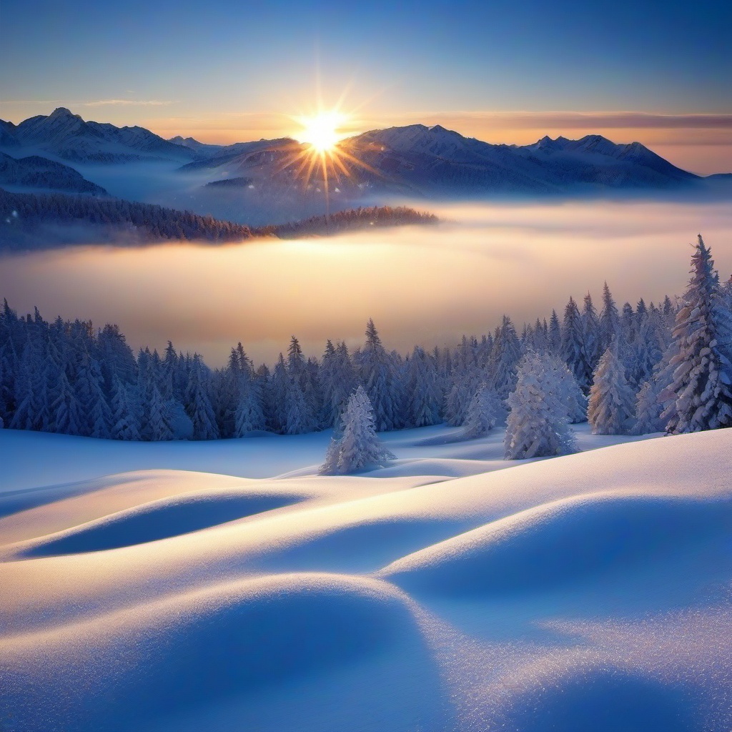 Snow Background Wallpaper - beautiful snow background  