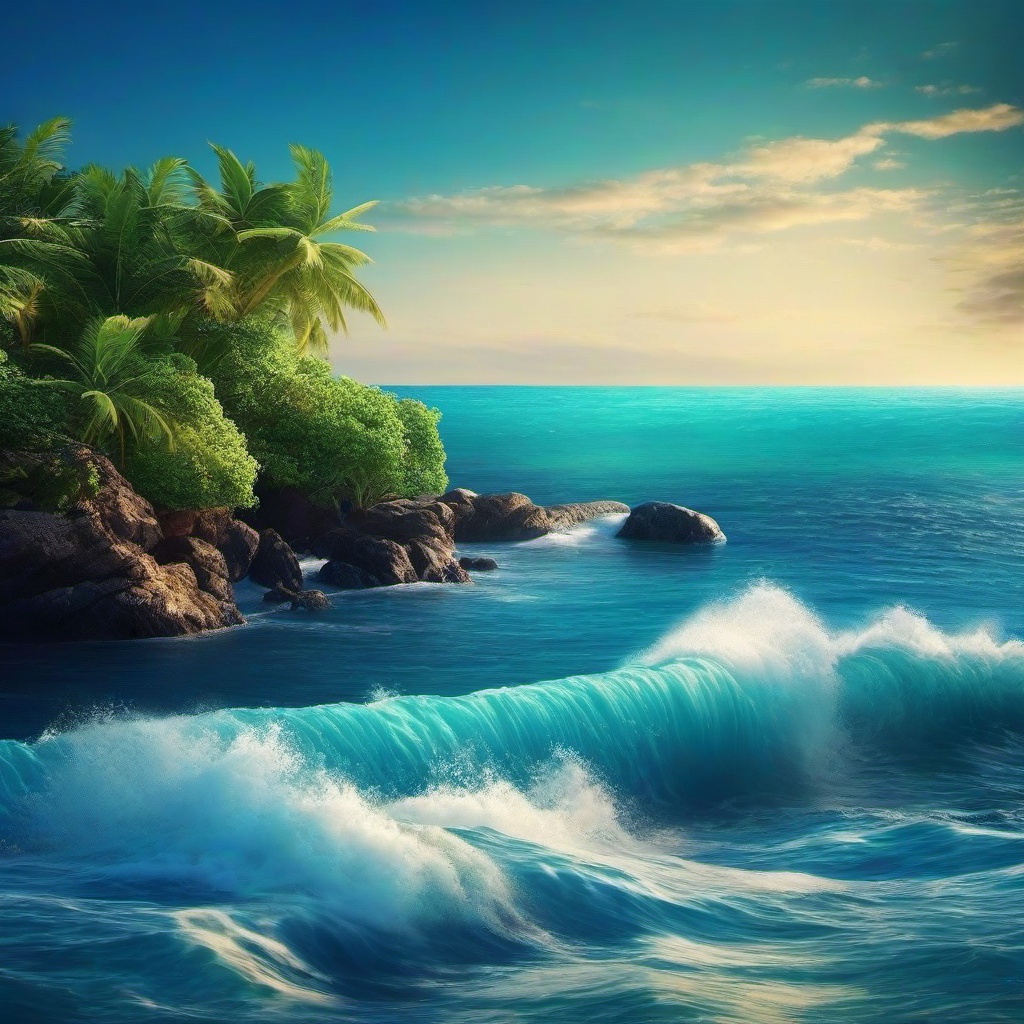 Ocean Background Wallpaper - best sea wallpapers  