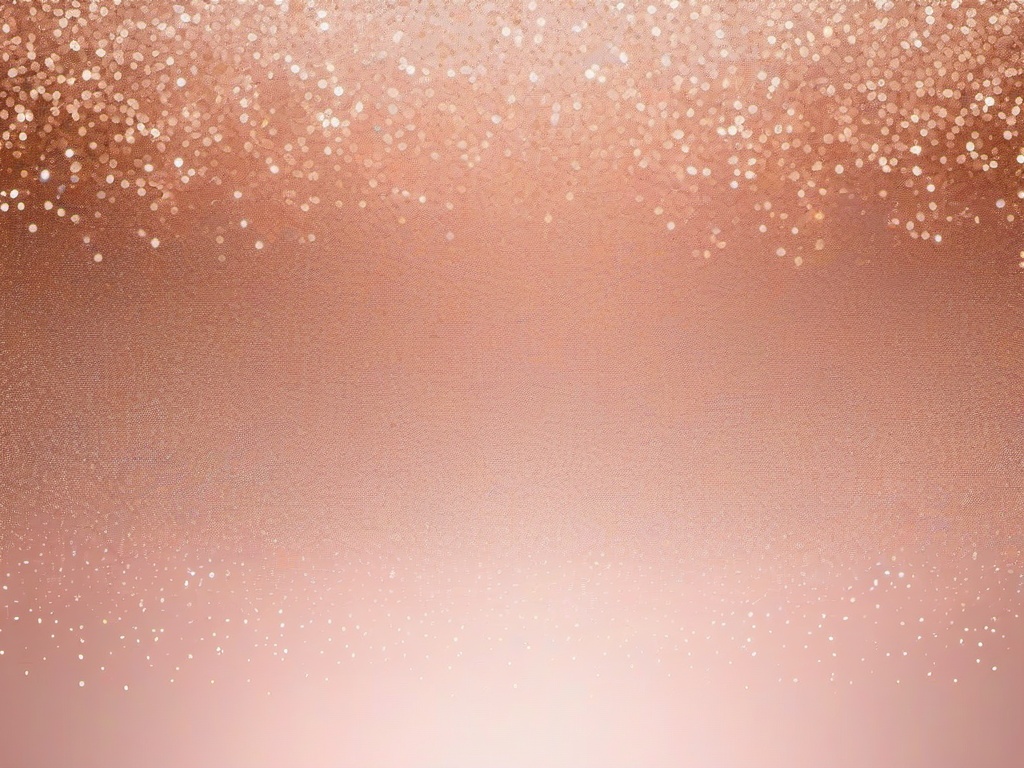 Rose Gold Glitter Ombre Background  