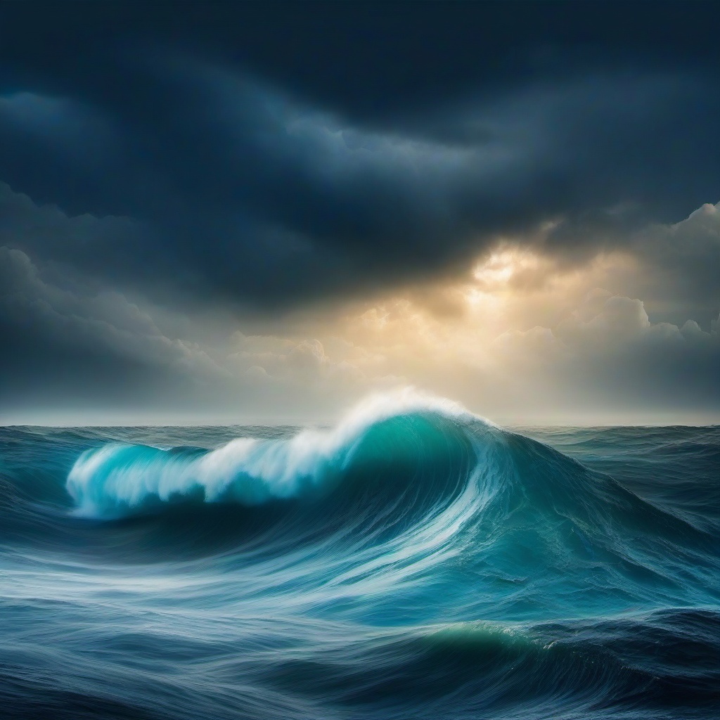 Ocean Background Wallpaper - ocean storm background  