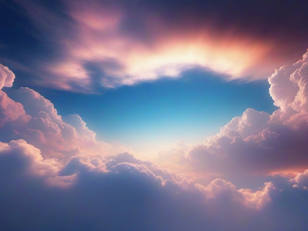 Clouds Heaven Background  