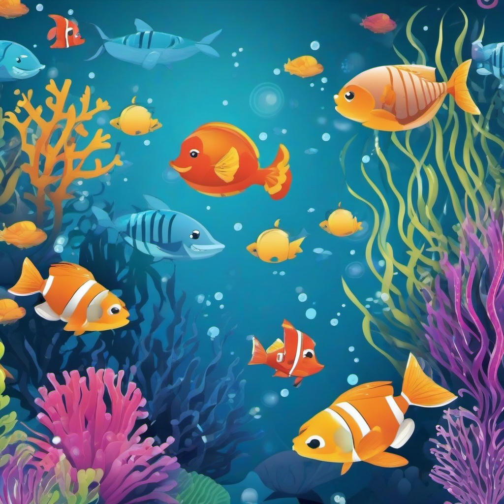 Party Background Wallpaper - under the sea theme background  