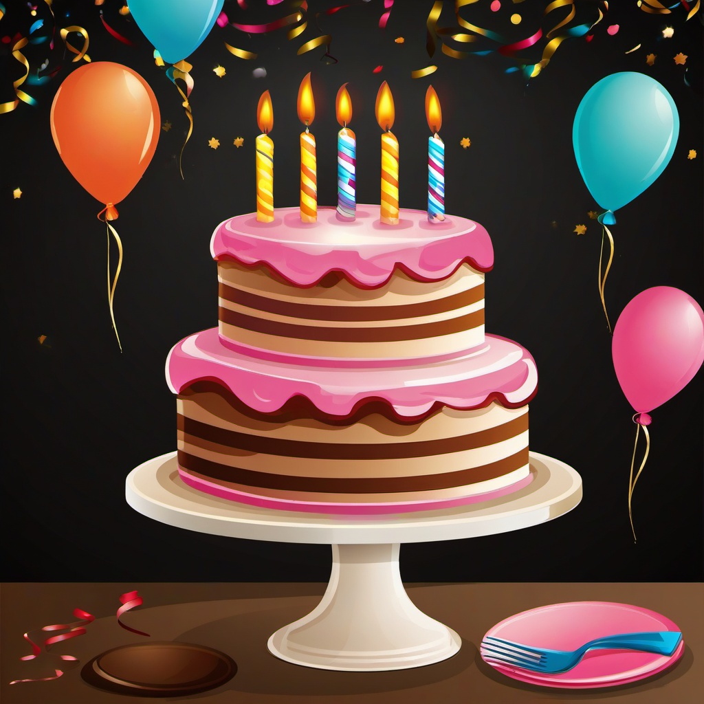 Birthday Cake  clipart