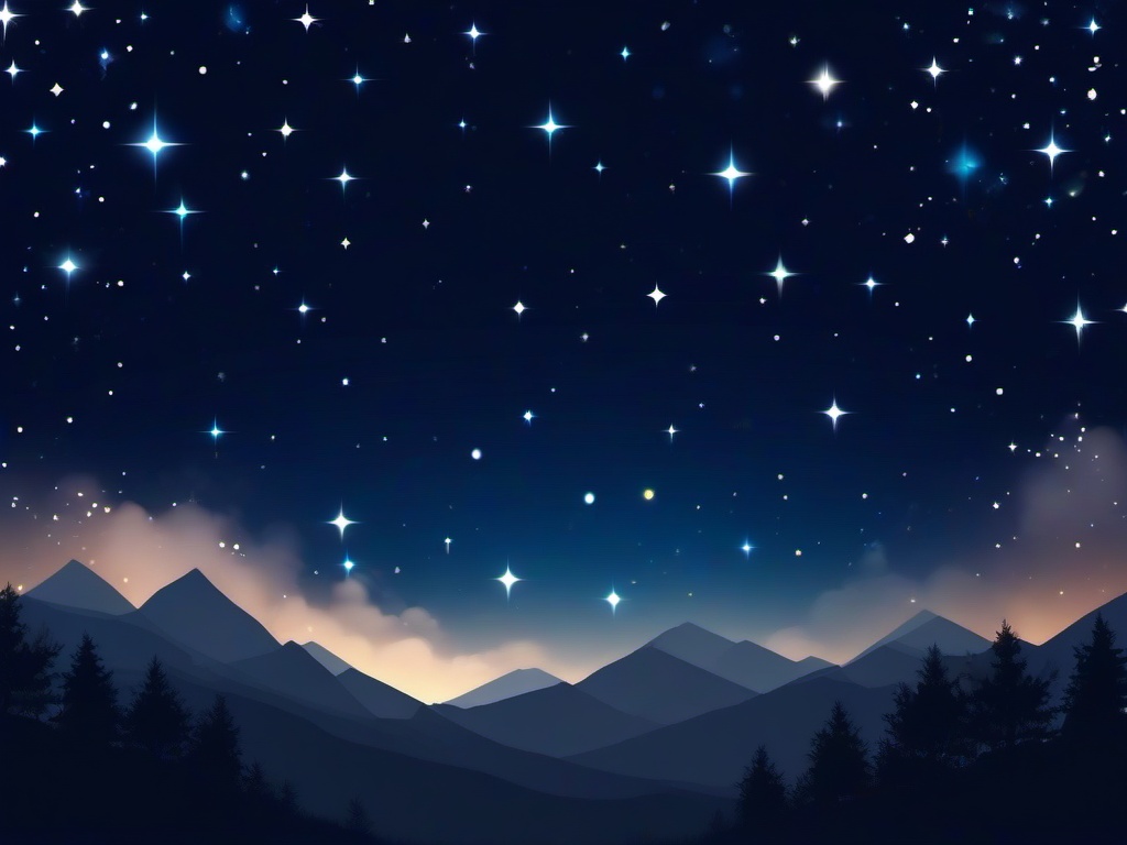 Starry Sky Transparent Background  ,desktop background wallpaper