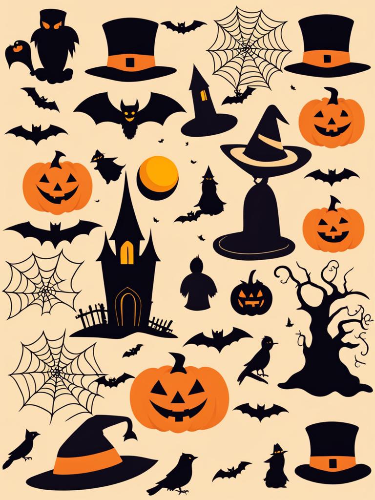 halloween clipart - spooky halloween-themed graphics for frightful fun. 