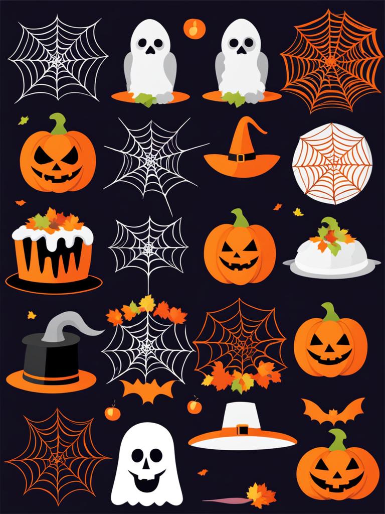 halloween clipart - spooky halloween-themed design. 