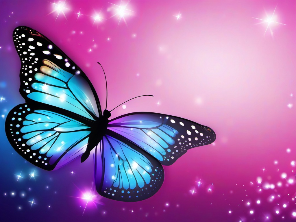 Butterfly Sparkle Background  