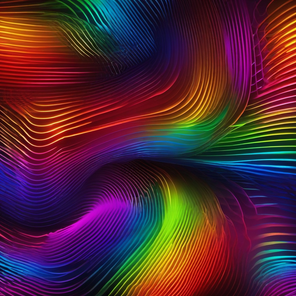Rainbow Background Wallpaper - neon rainbow background  