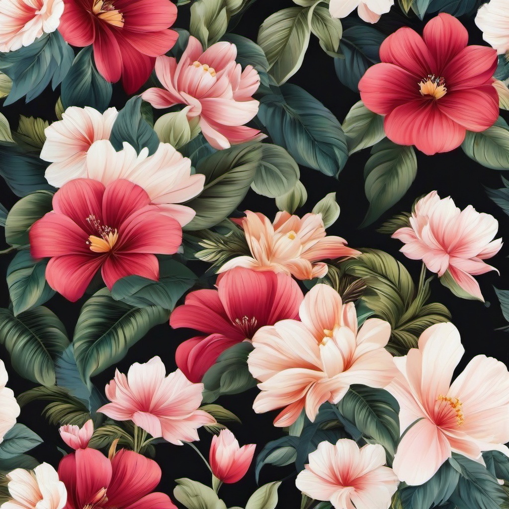 Flower Background Wallpaper - wallpaper with large flowers  