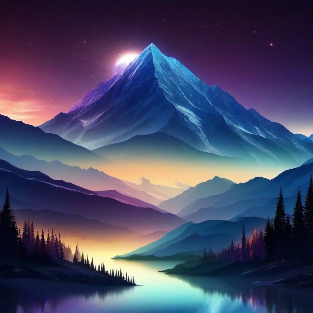 Mountain Background Wallpaper - mountain galaxy wallpaper  