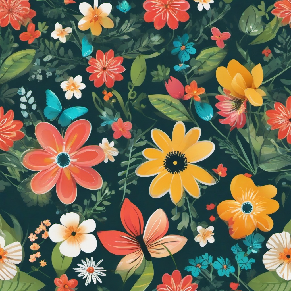 fun spring background  ,background wallpaper