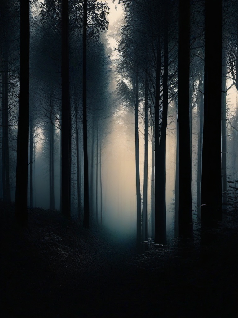 Dark Forest Wallpaper  ,mobile iphone background wallpaper