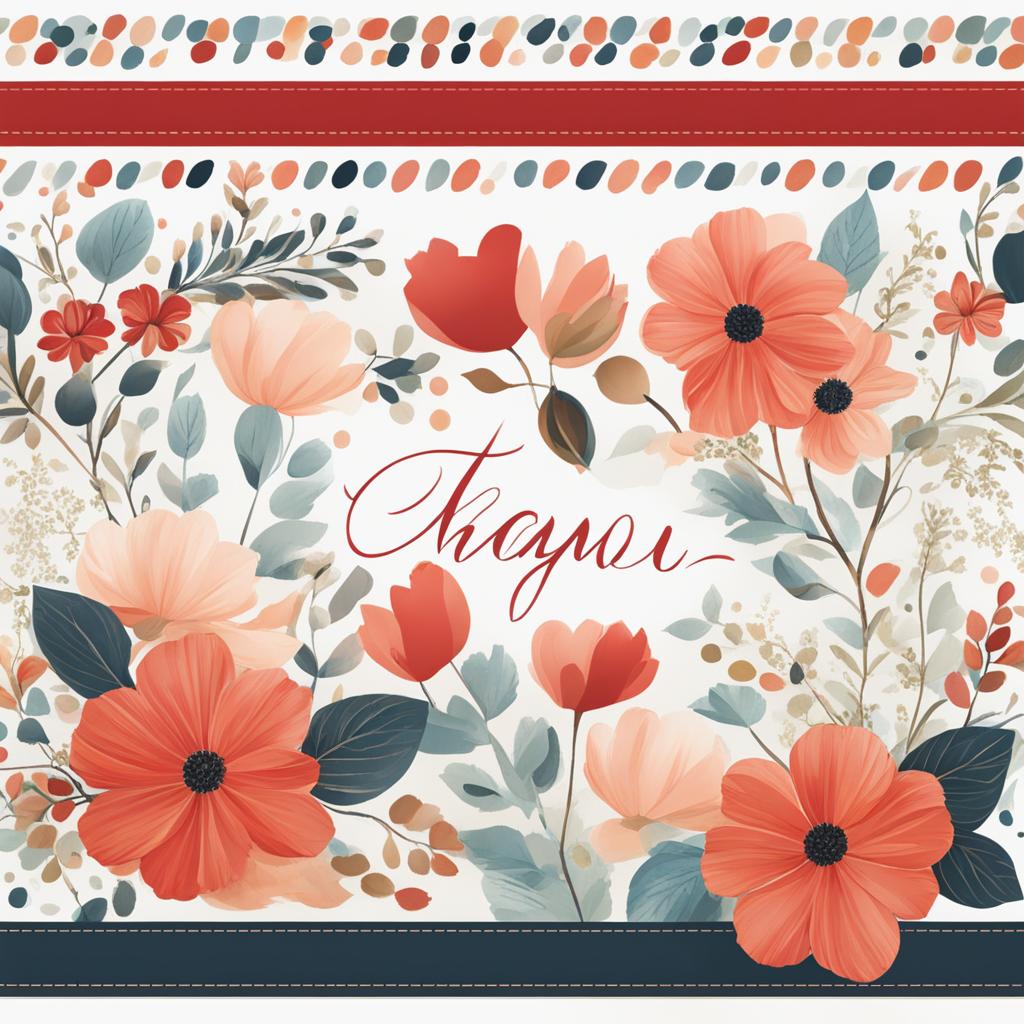 thank you clipart transparent background on a thank you card - expressing gratitude. 