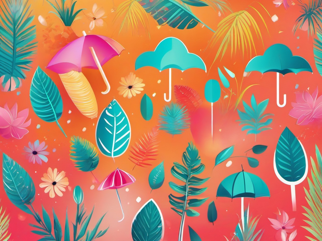 Colorful Summer Wallpaper  background