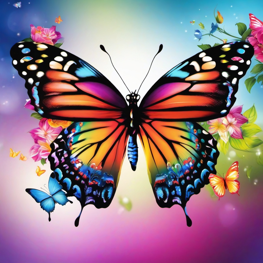 Butterfly Background Wallpaper - butterfly colorful wallpaper  