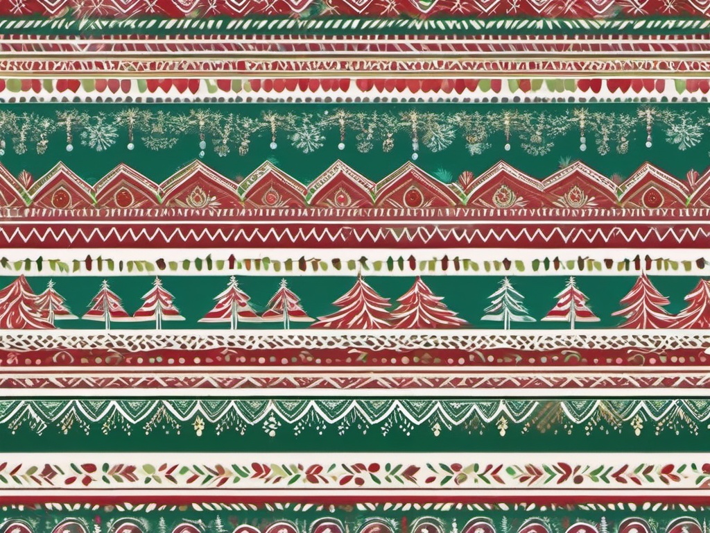 Christmas Boho Wallpaper  