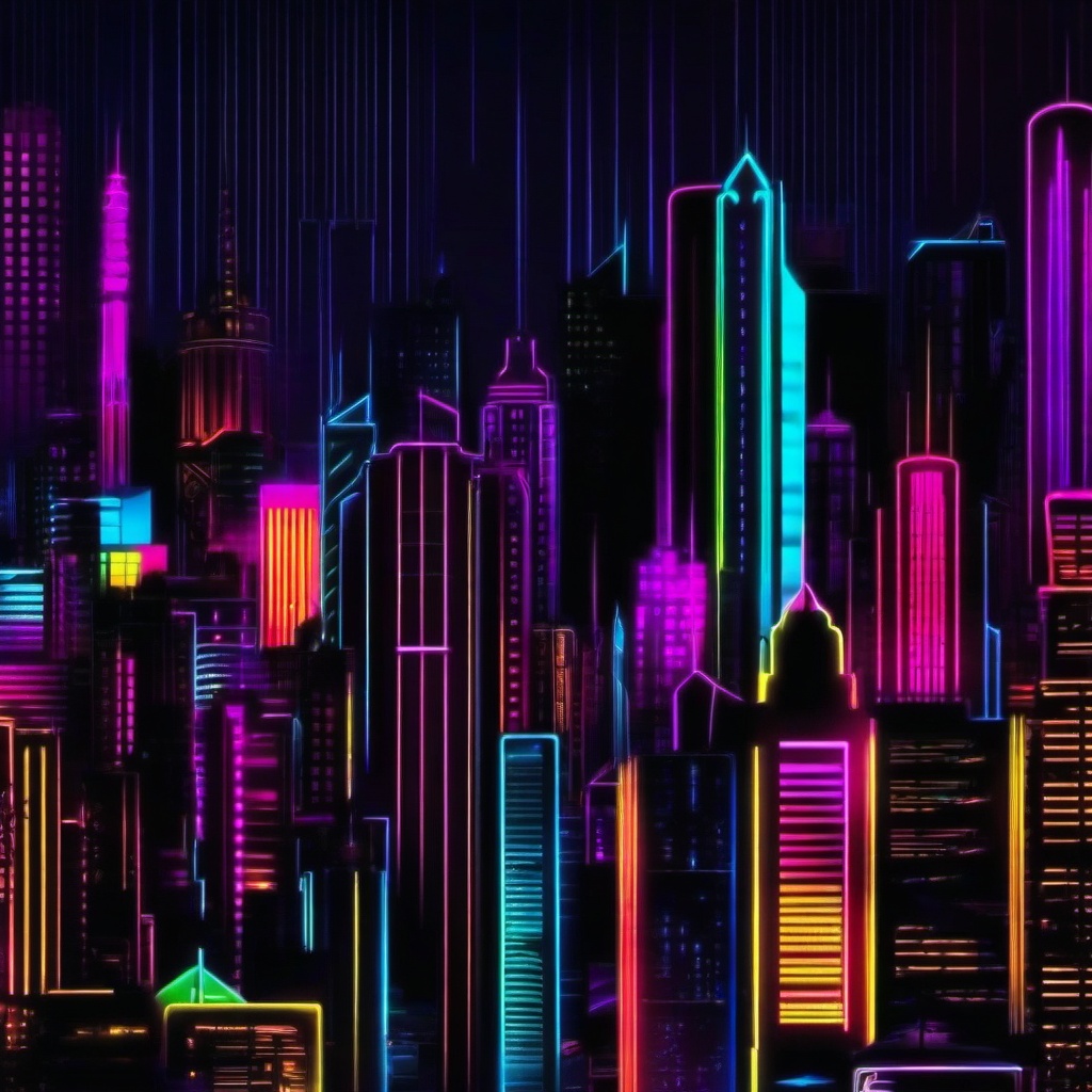 Neon Background Wallpaper - neon lights city wallpaper  